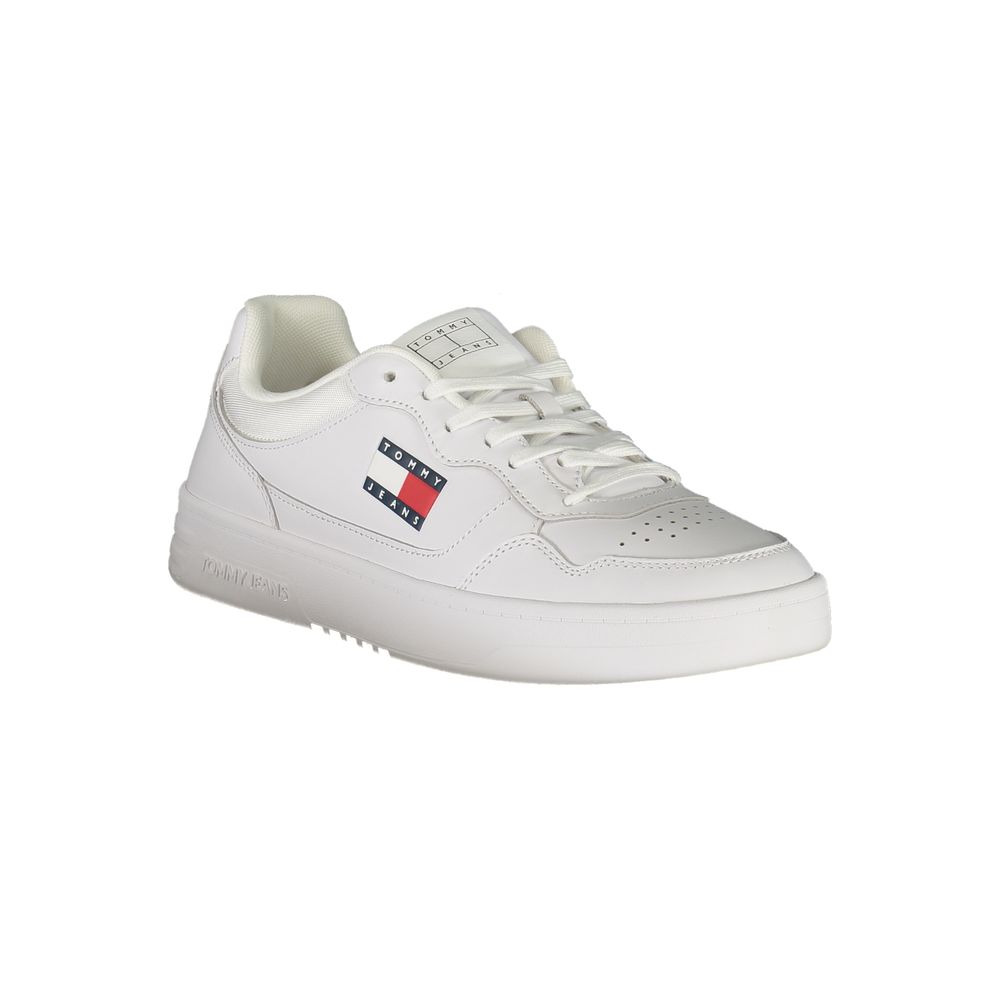 Zapatillas de piel blanca para hombre