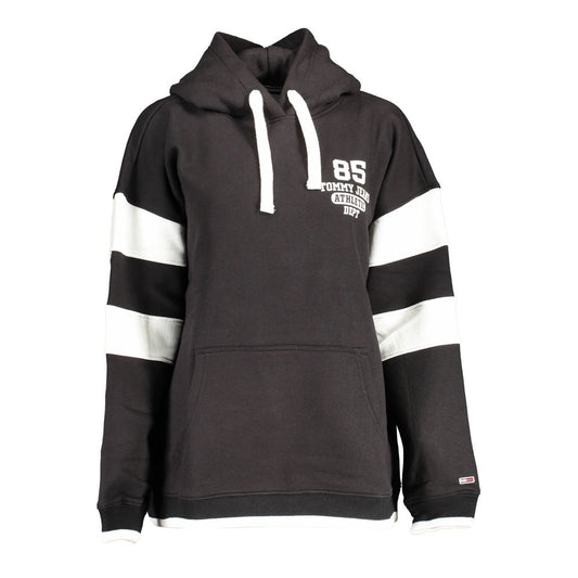 Pull femme en coton noir