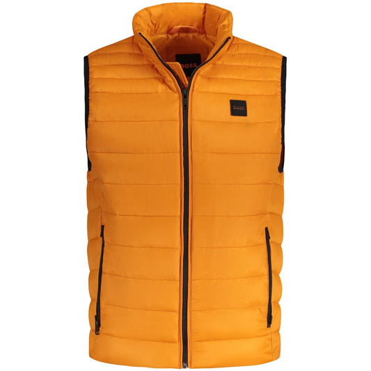 Chaqueta de poliamida naranja