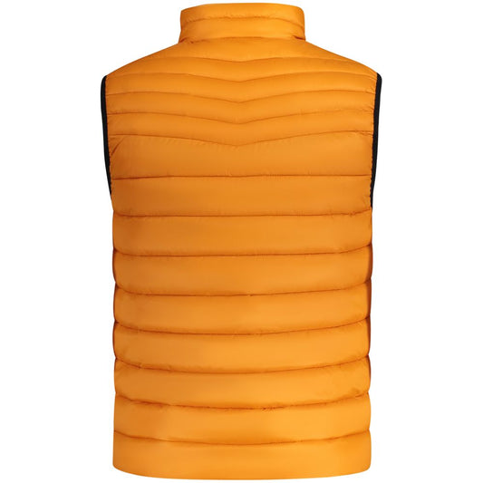 Chaqueta de poliamida naranja