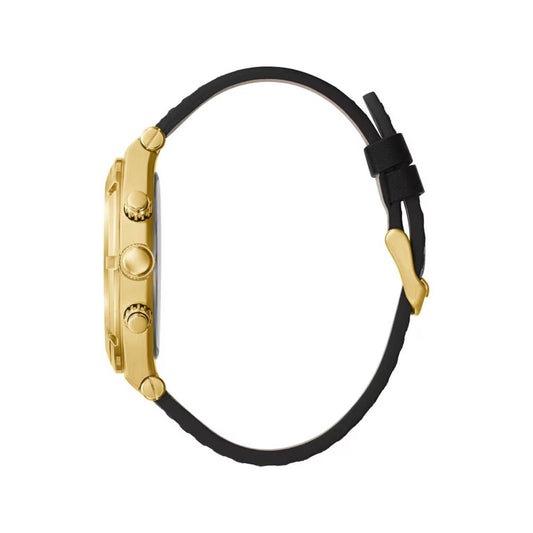 Reloj de cuero negro
