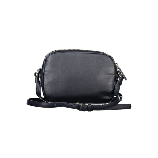 Sac à main en polyester bleu