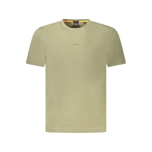 T-shirt homme en coton vert