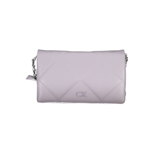 Sac à main en polyester violet
