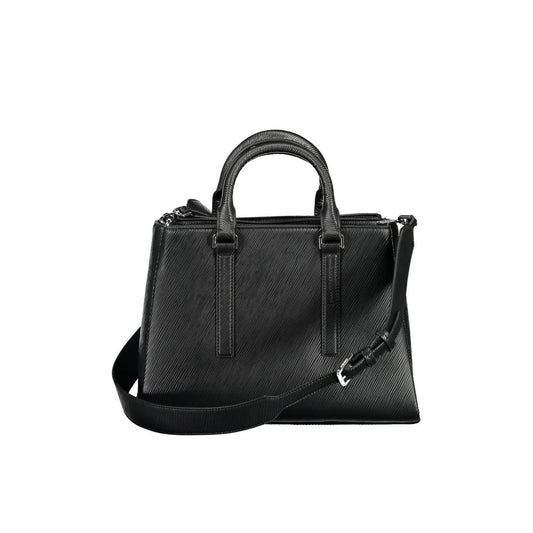 Sac à main en polyester noir