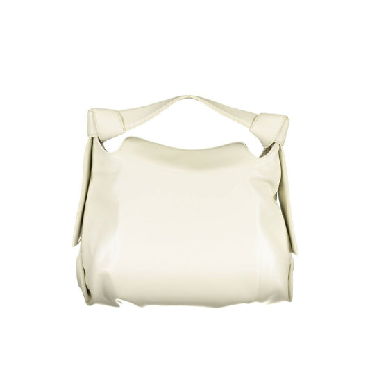 Sac à main en polyester beige