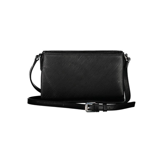Sac à main en polyester noir