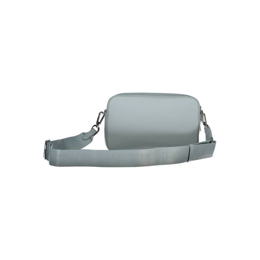 Sac à main en polyester bleu