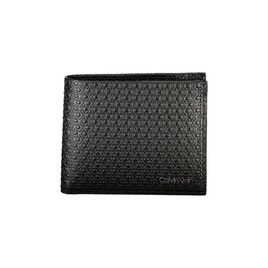 Cartera de cuero negra