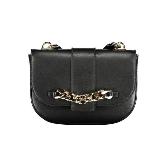 Sac à main en polyéthylène noir