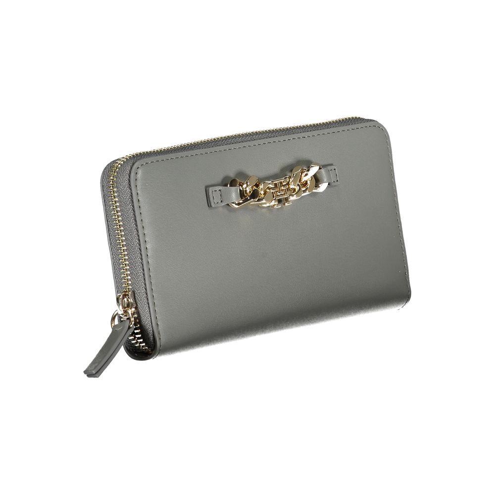 Cartera de polietileno gris