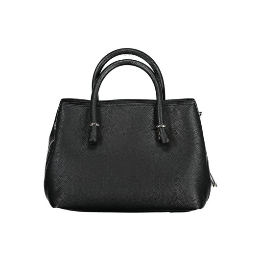 Sac à main en polyéthylène noir