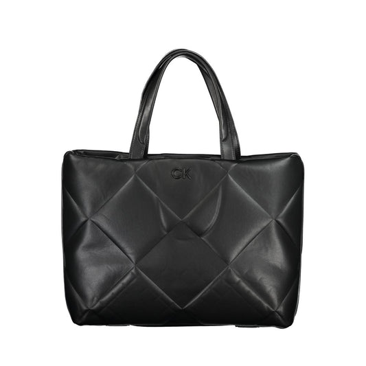 Sac à main en coton noir