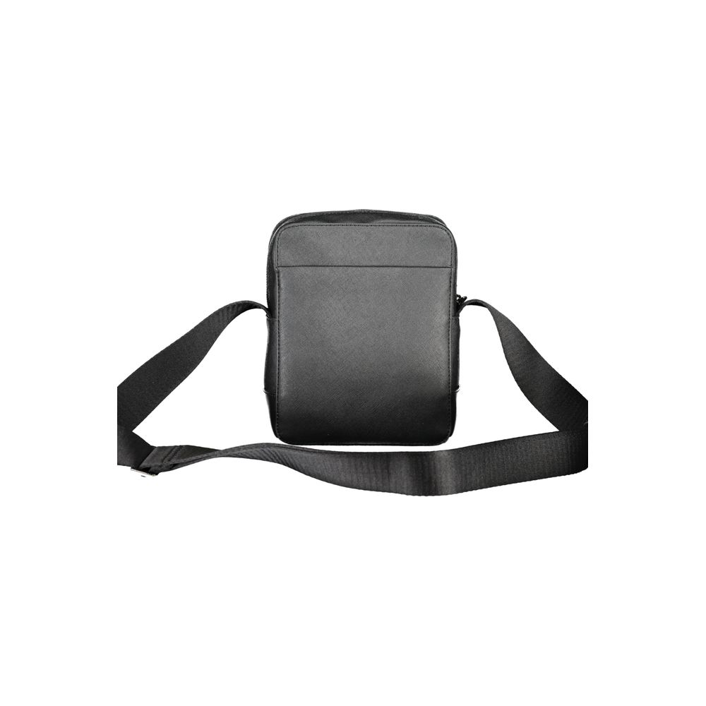 Sac à bandoulière en polyester noir