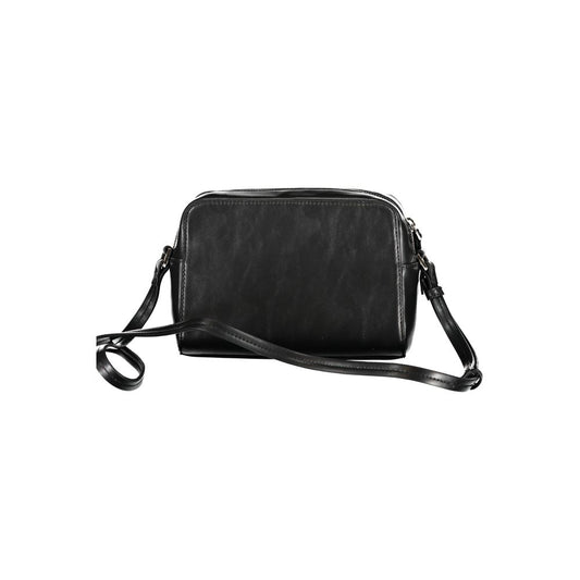 Sac à main en polyester noir