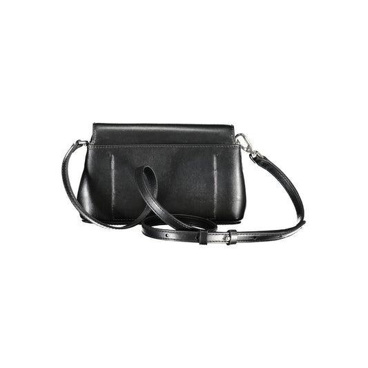 Sac à main en polyester noir
