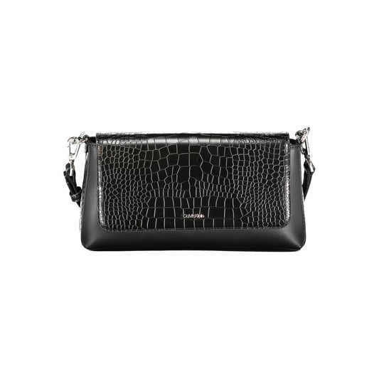 Sac à main en polyester noir