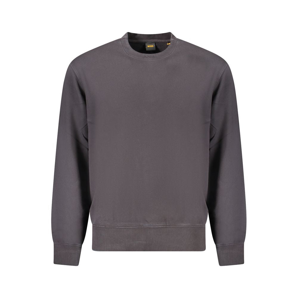 Pull en coton noir
