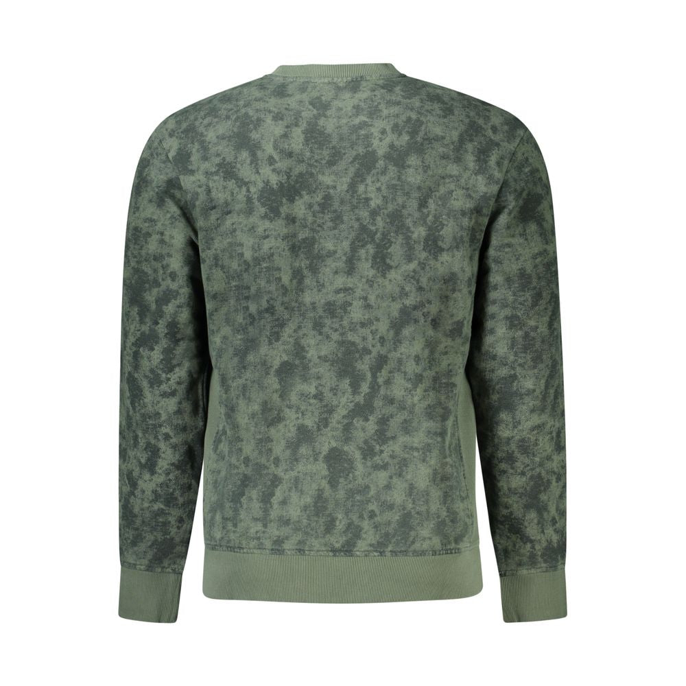 Pull en coton vert