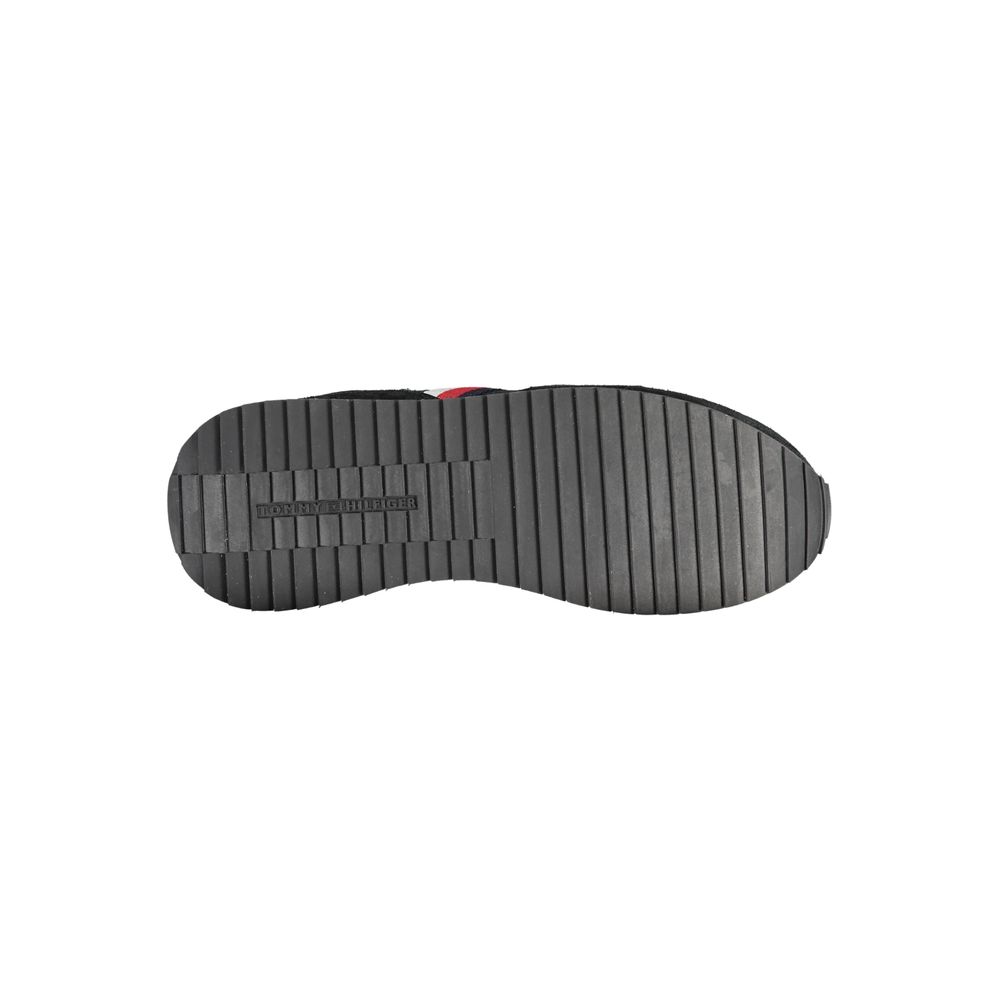 Zapatillas deportivas negras de poliéster