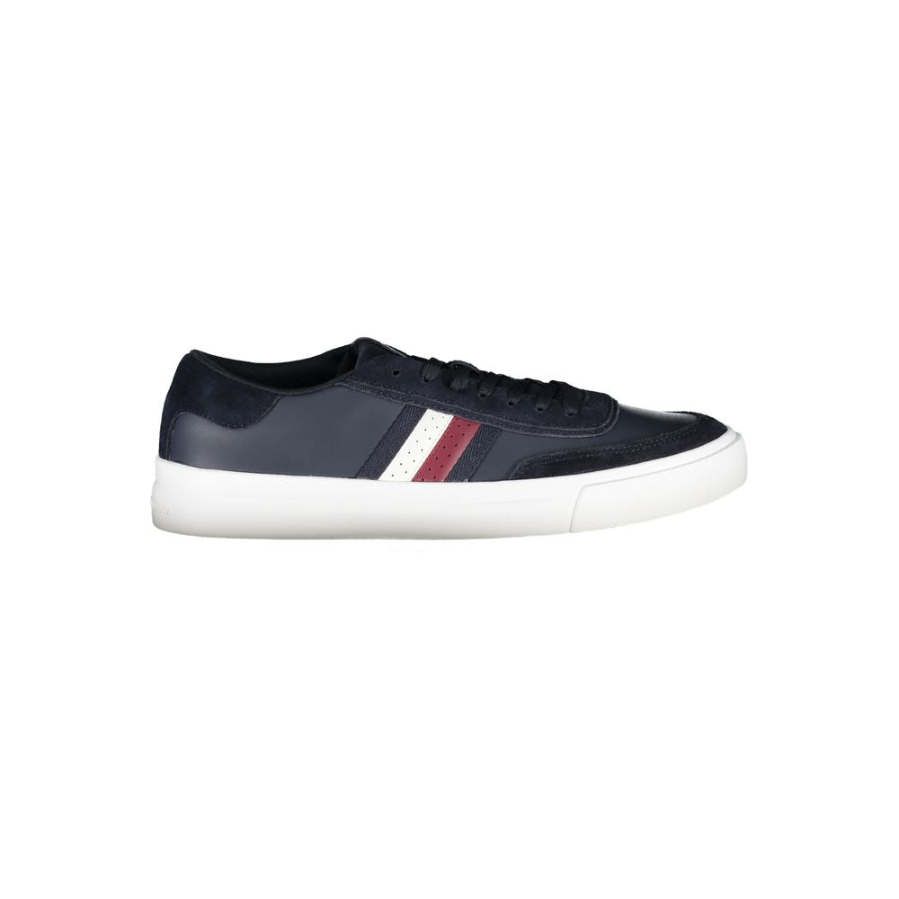 Zapatilla deportiva de poliéster azul