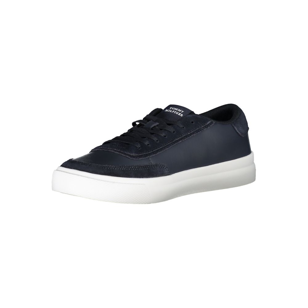 Zapatilla deportiva de poliéster azul
