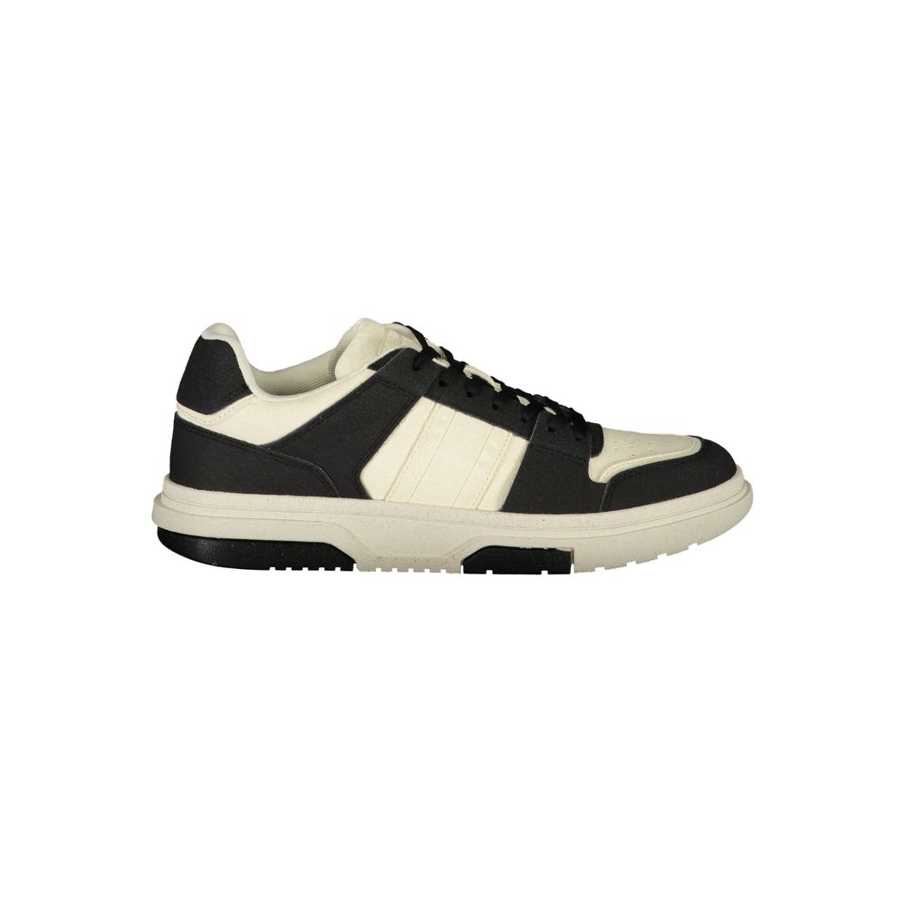Zapatillas deportivas negras de poliéster
