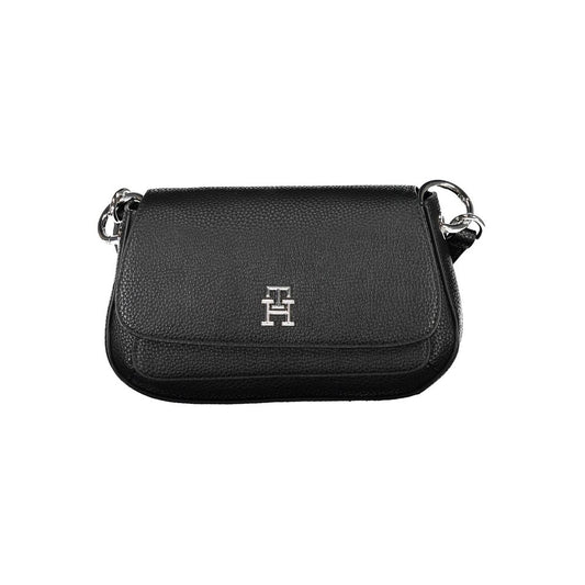 Sac à main en polyéthylène noir