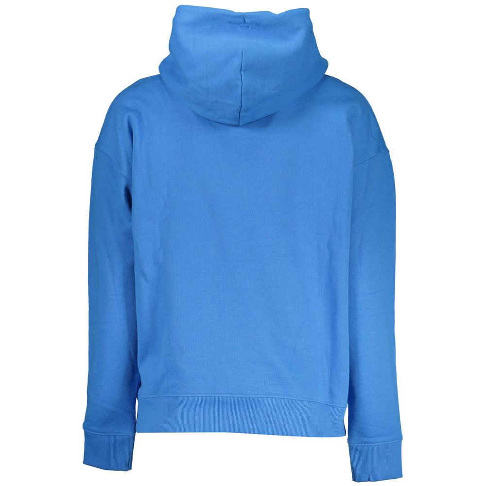 Pull en coton bleu