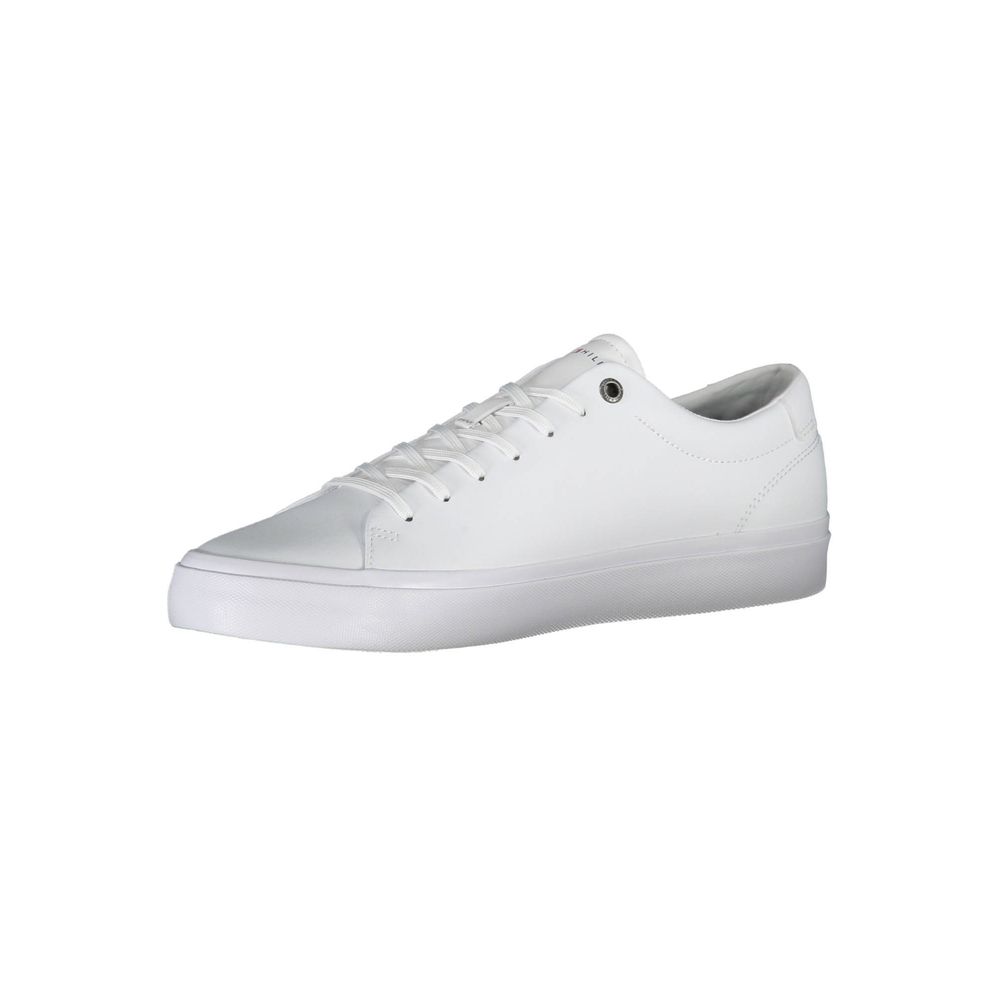 Zapatilla deportiva de poliéster blanca