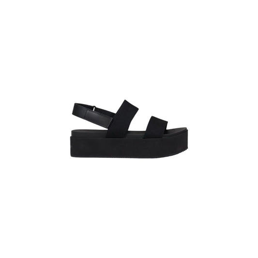 Black Organic Cotton Sandal