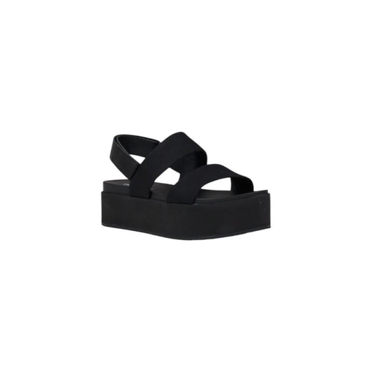 Black Organic Cotton Sandal