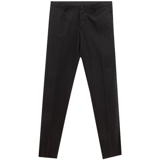 Pantalón de lana negro