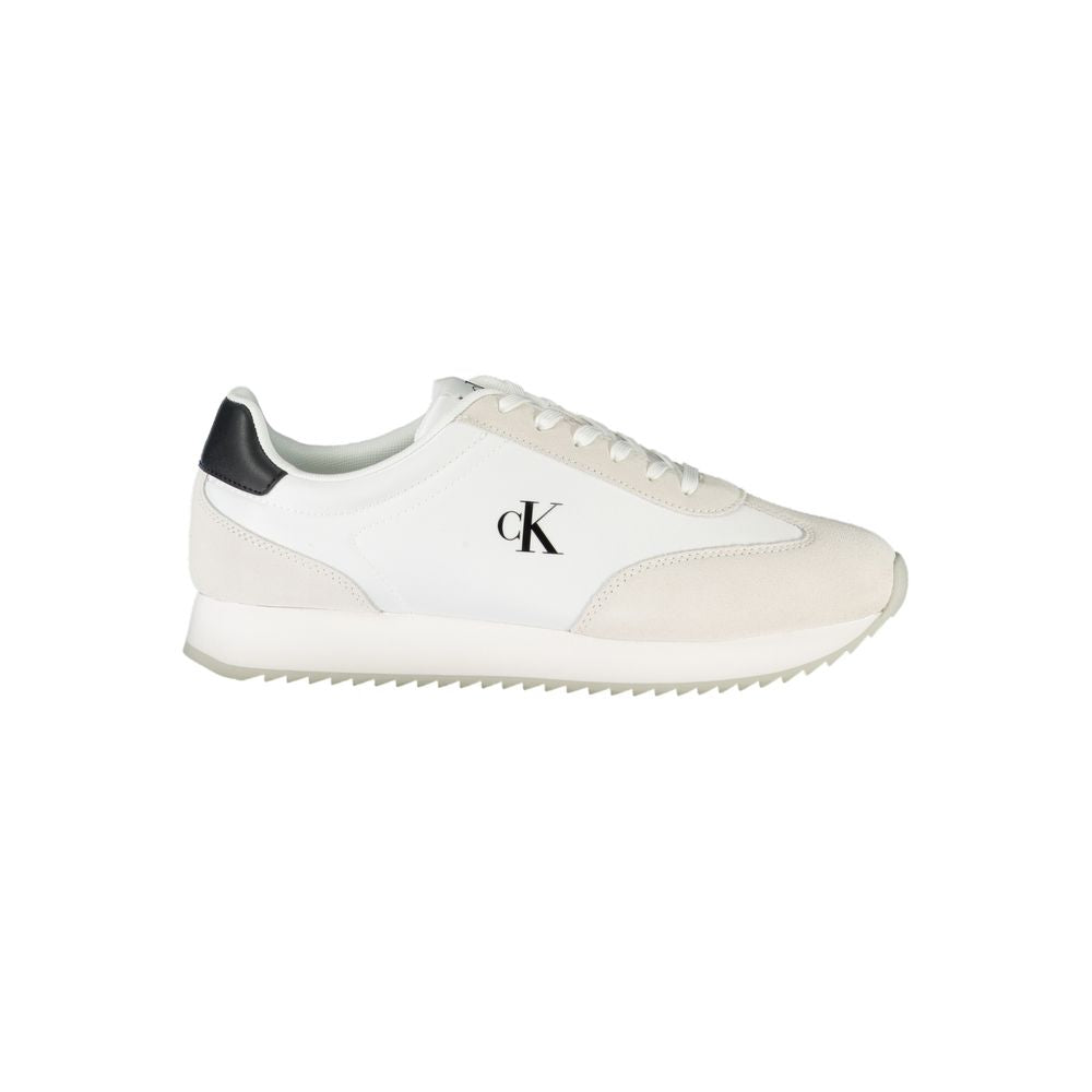 Zapatillas de piel blanca para hombre