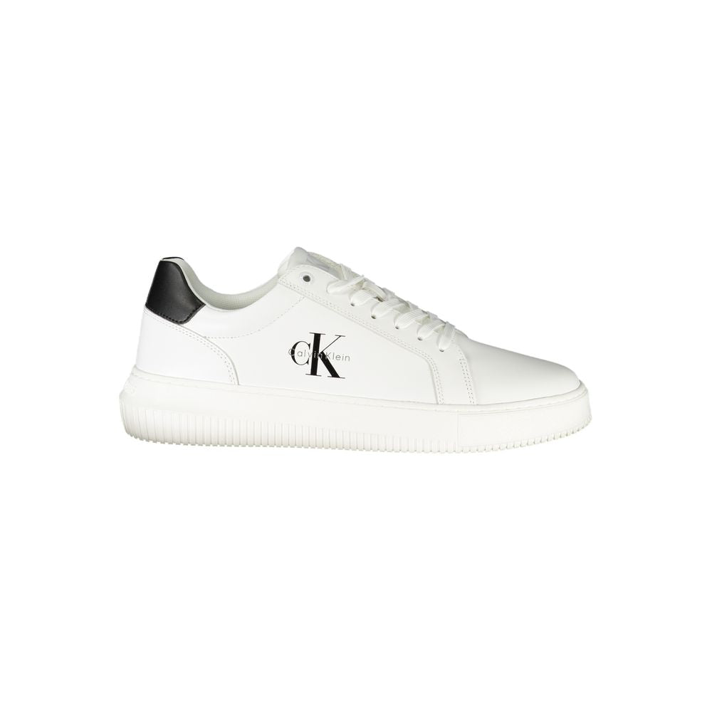 Zapatillas de piel blanca para hombre