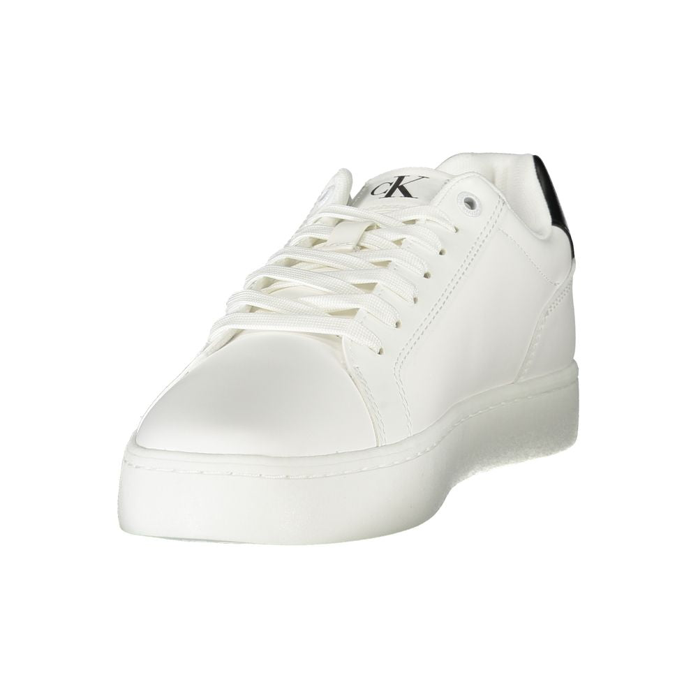 Zapatillas de piel blanca para hombre