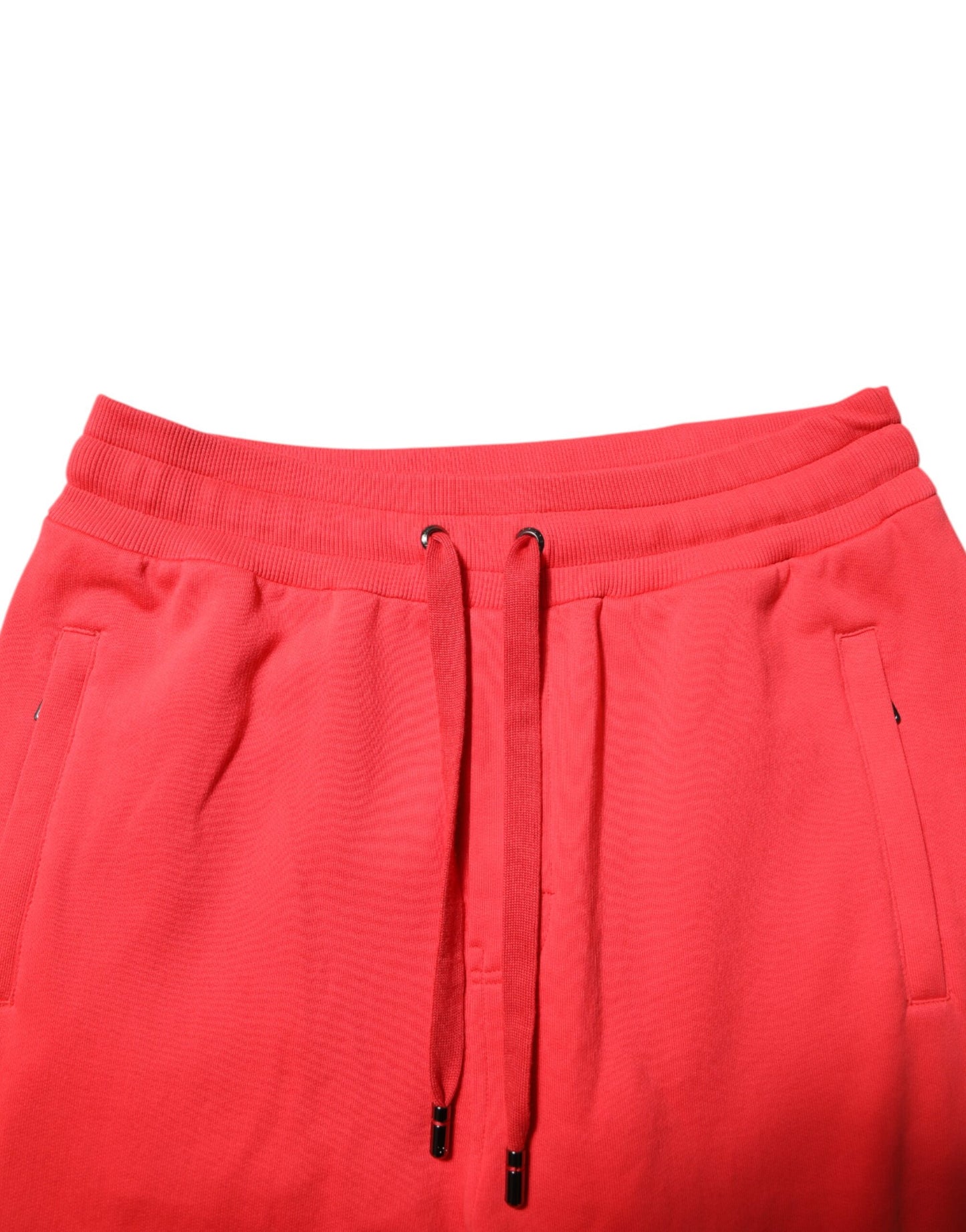 Pantalones deportivos de algodón rojo para hombre