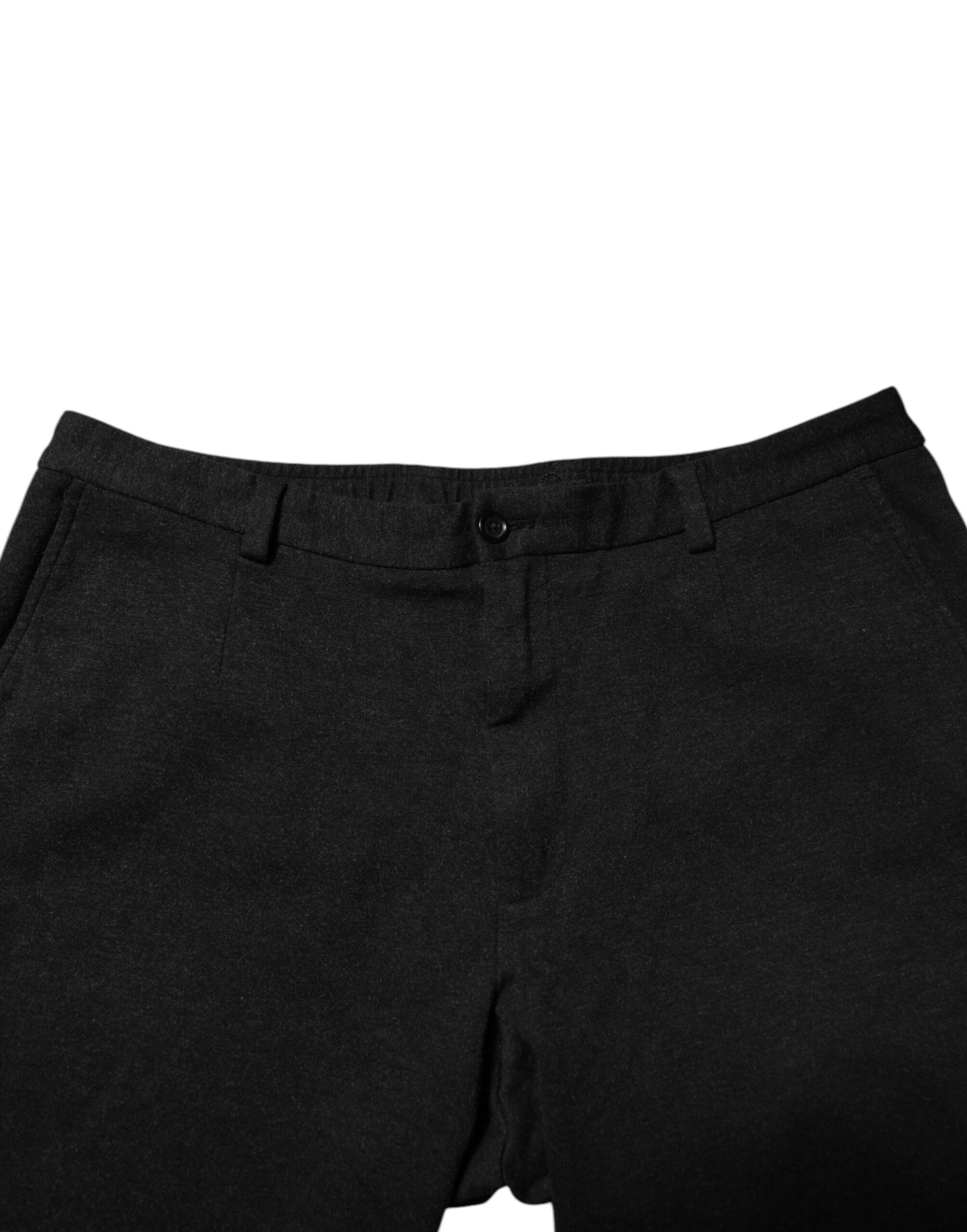 Pantalon habillé en viscose gris foncé pour homme