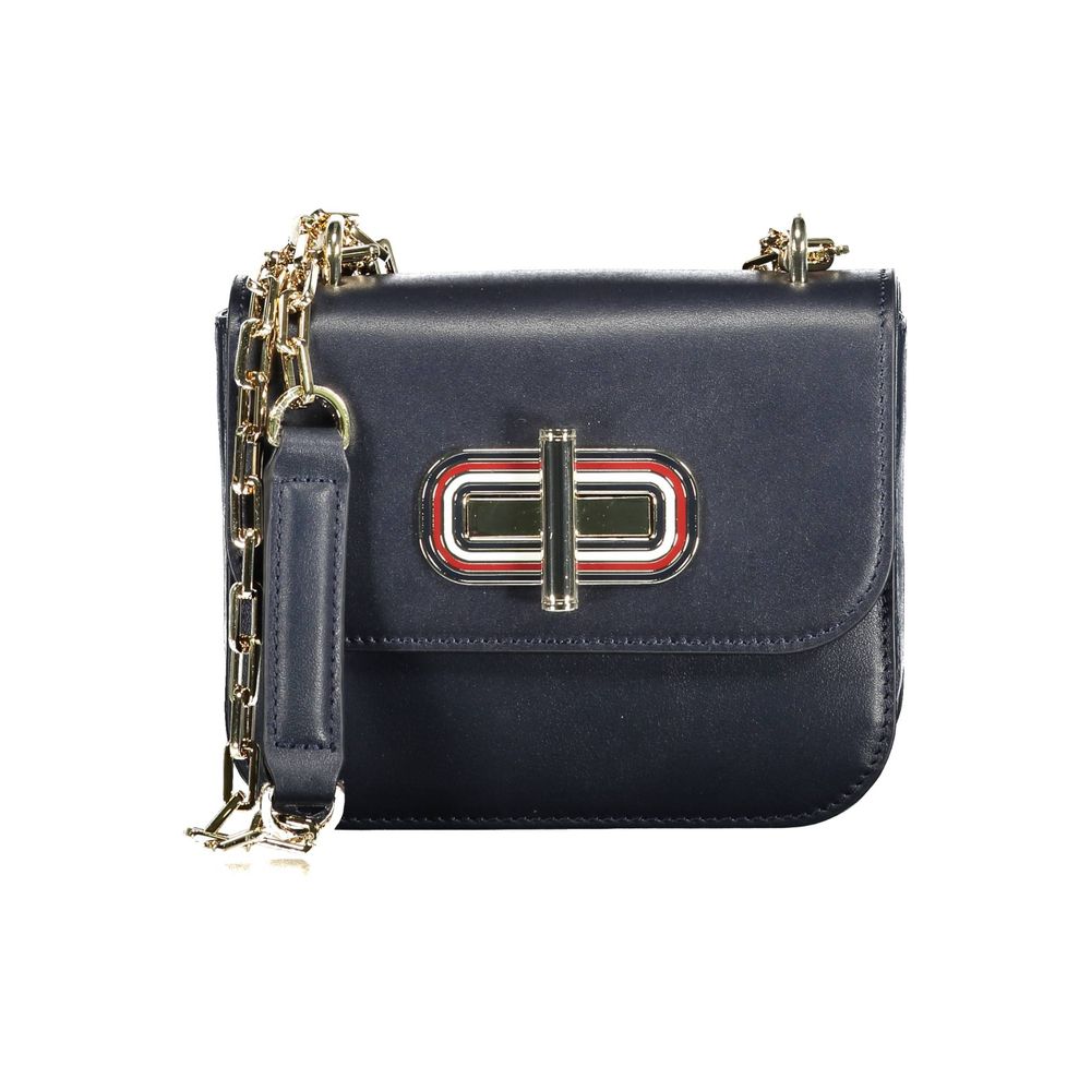 Sac à main en cuir bleu