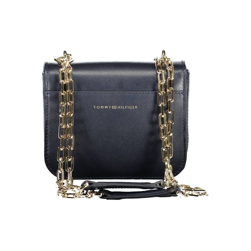 Sac à main en cuir bleu
