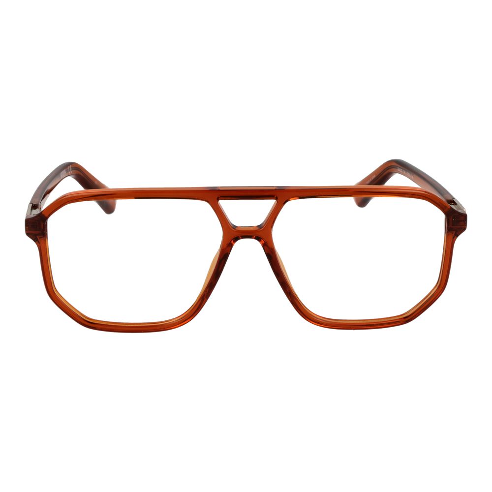 Monturas ópticas unisex marrones