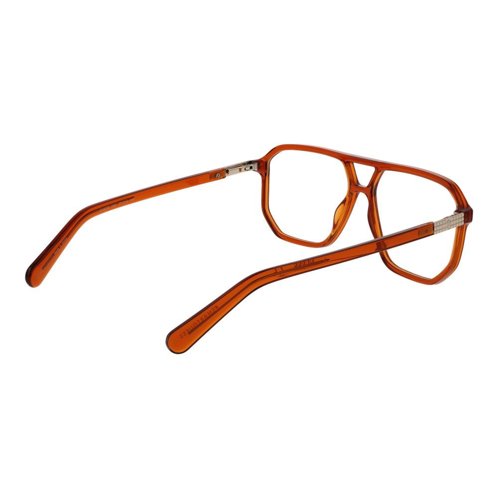 Monturas ópticas unisex marrones