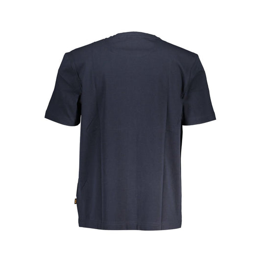 T-shirt en coton bleu