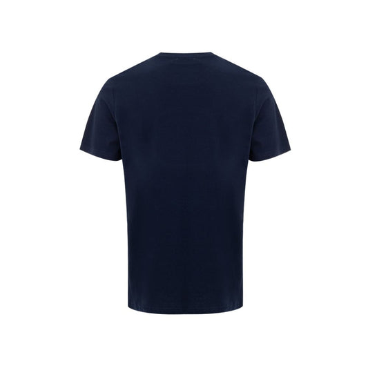 T-shirt en coton bleu