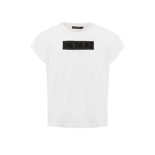 T-shirt en coton blanc