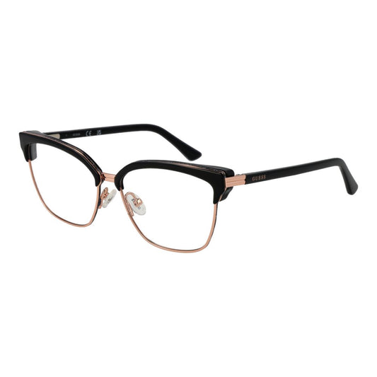 Montures optiques pour femmes en or rose
