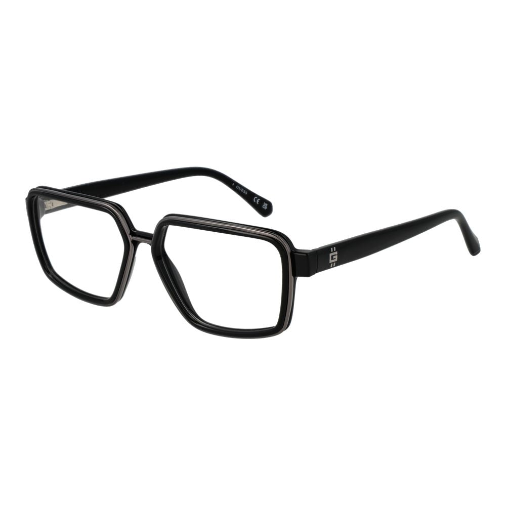 Montures optiques noires pour hommes