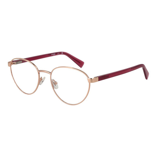 Montures optiques unisexes en or rose