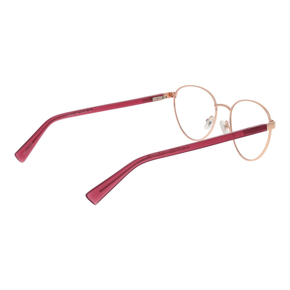 Montures optiques unisexes en or rose