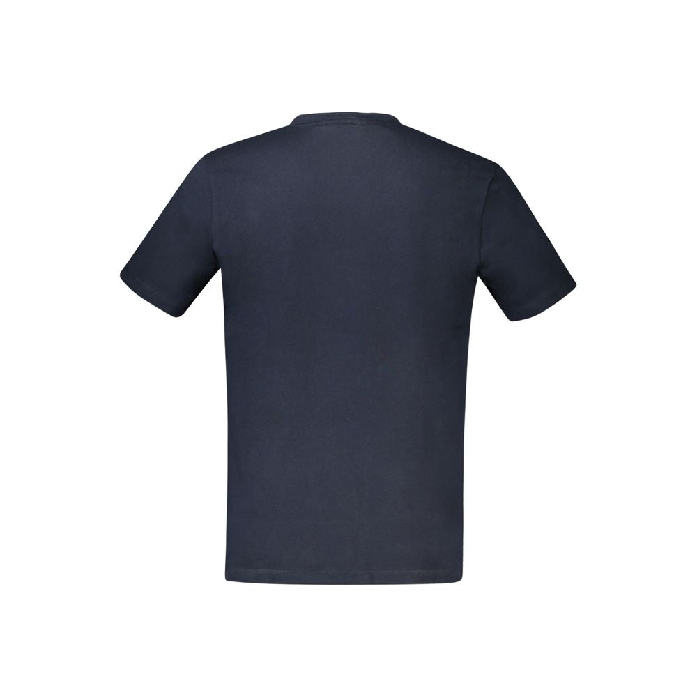 T-shirt homme en coton bleu